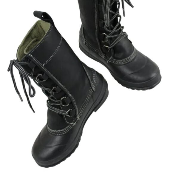 Tretorn Aspelina Waterproof Black Combat Moto All Weather Boot, Size 36 … - Picture 5 of 8